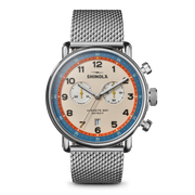 Canfield C56 Chronograph Watch - Cream
